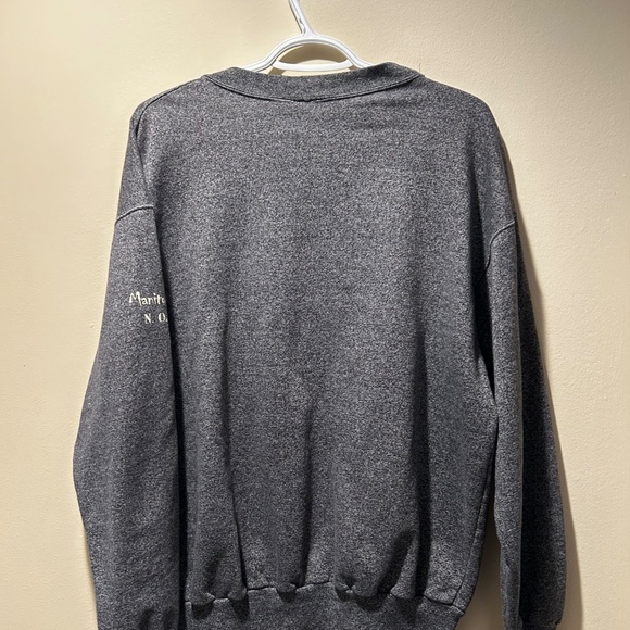 Woman want me. Fish fear me! Pullover Sweater - Picture 3 of 4